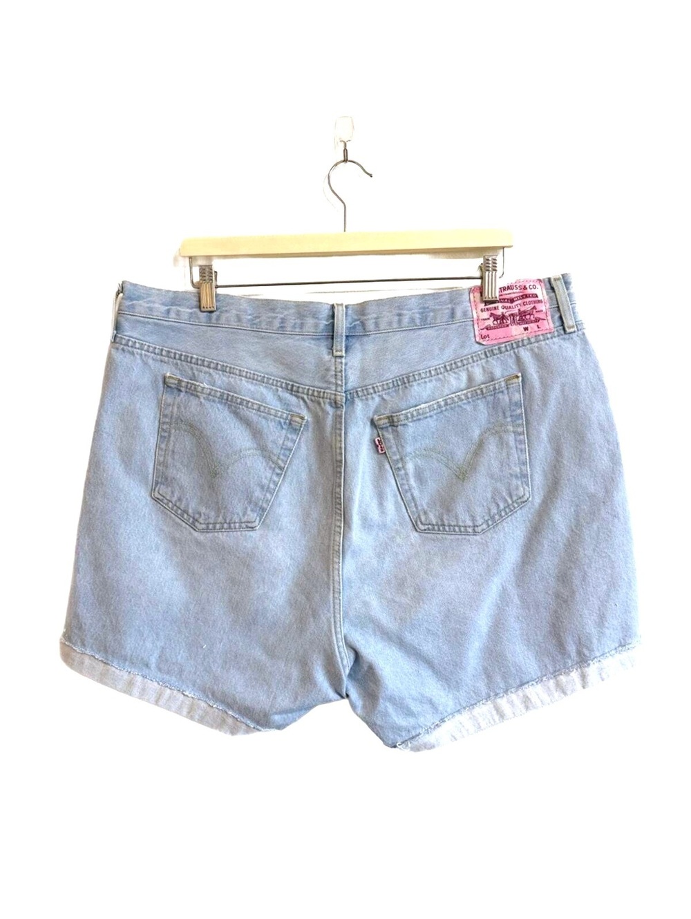 RARE Levi's Tailor Shop Custom Design 501 Stonewashed Shorts 16W